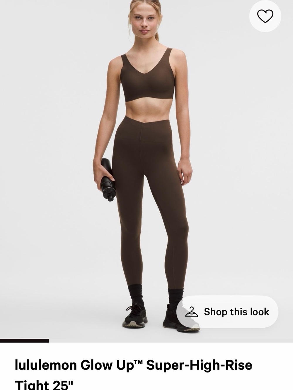 lululemon athletica High-Rise Leggings in walnut crunch